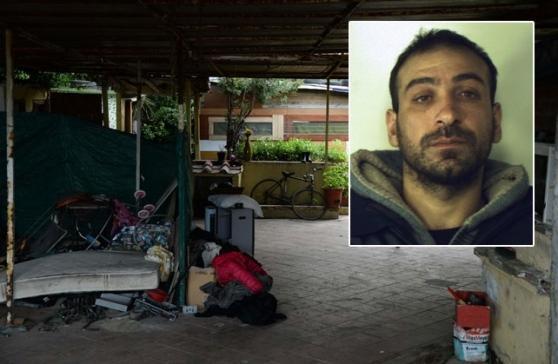 La baracca dove è morta la bimba e Tonino Krstic accusato di averla uccisa