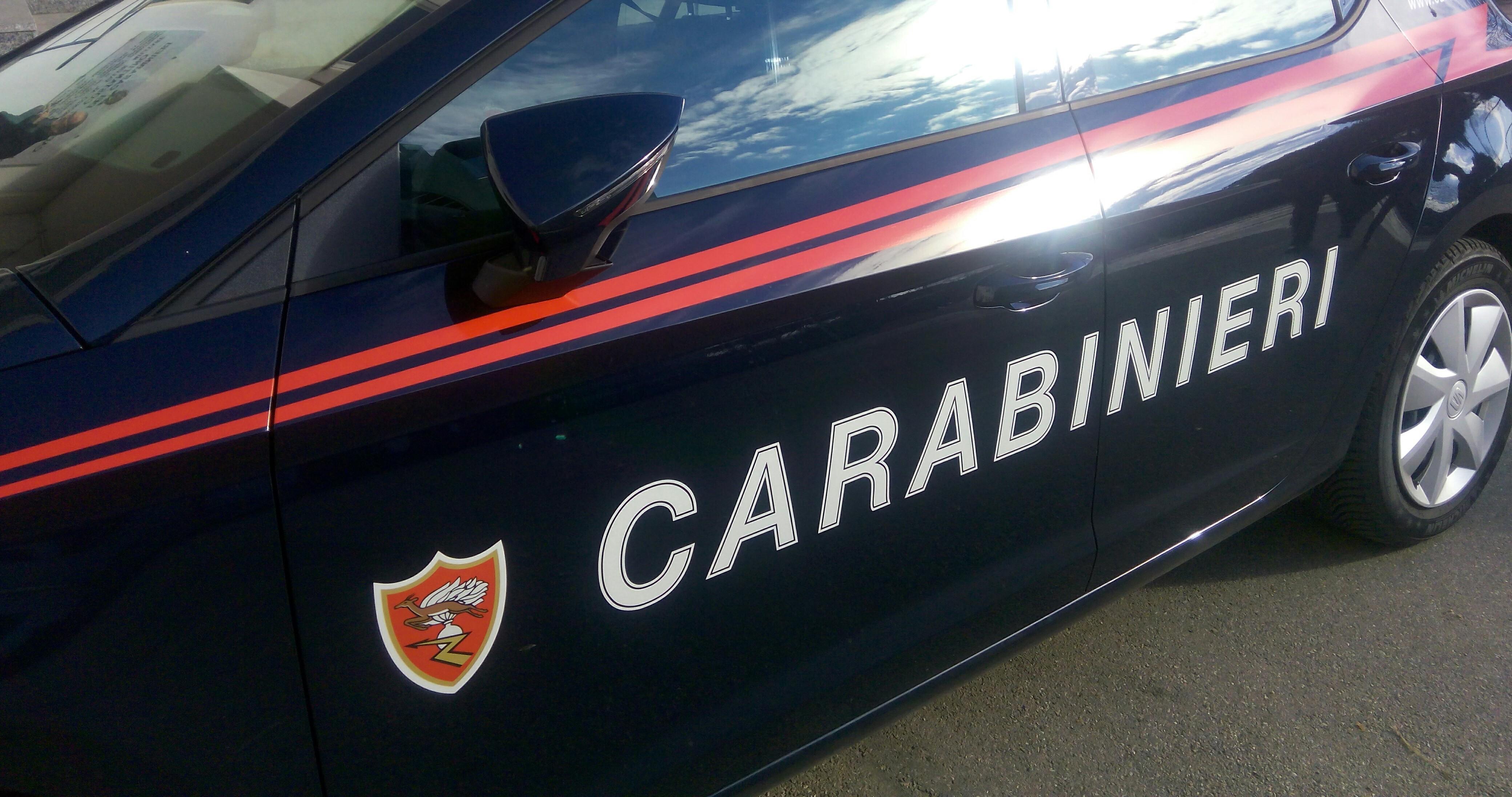 Una gazzella dei carabinieri