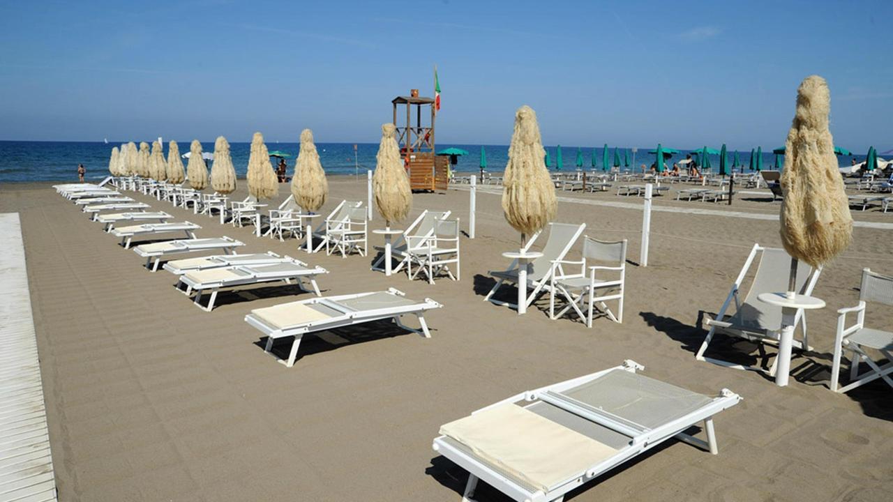 Uno stabilimento balneare