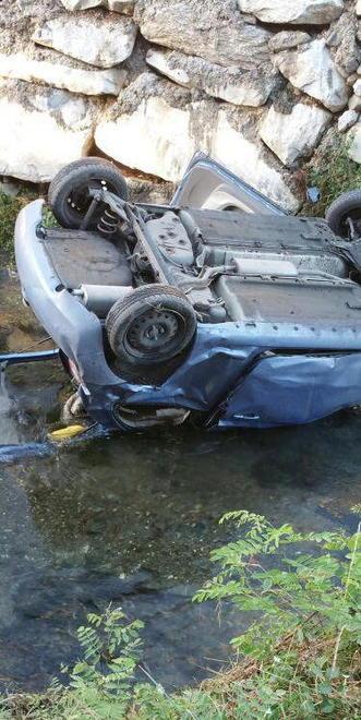 Precipita con l’auto: è gravissimo 