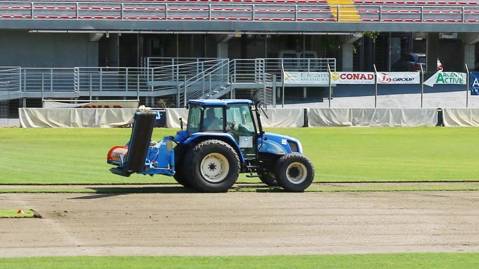 Sono già iniziati i lavori allo stadio Cabassi