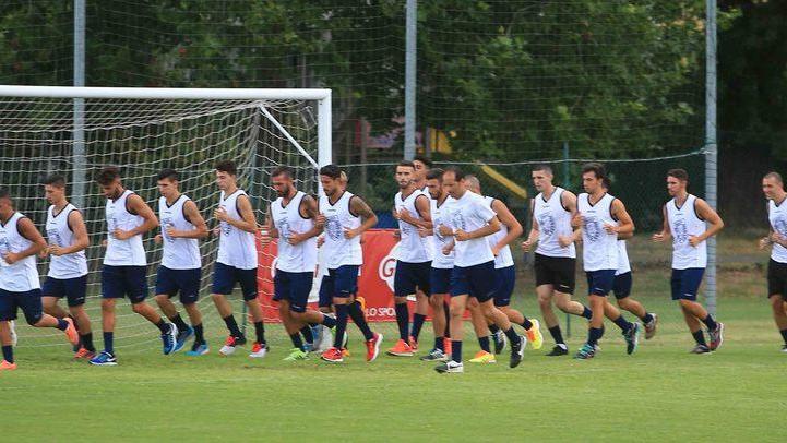 Oggi e domani la squadra si allenerà in città