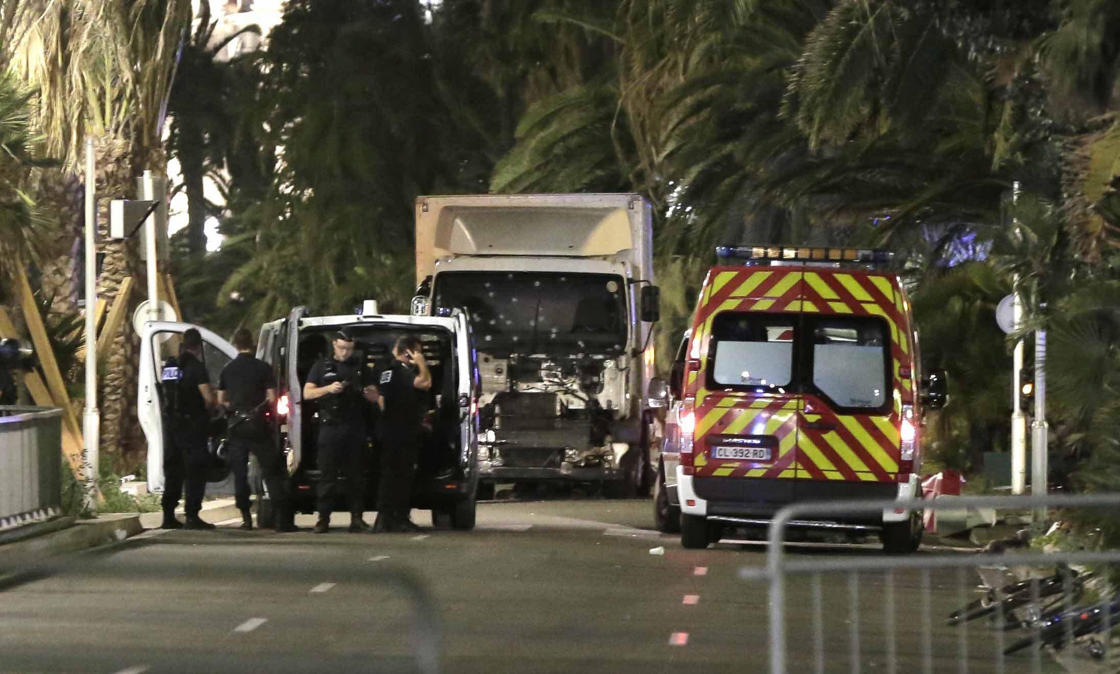Il tir che ha ucciso almeno 80 persone