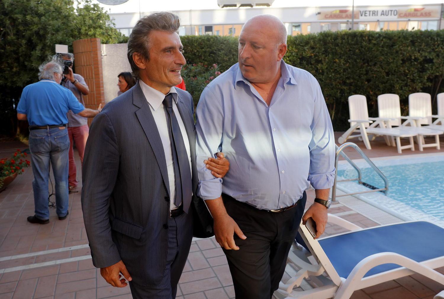 Il presidente Petroni e il dg Lucchesi