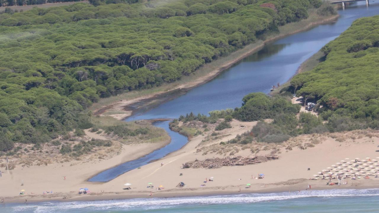 Una veduta della zona di Fiumara a Marina di Grosseto (foto Enzo Russo)