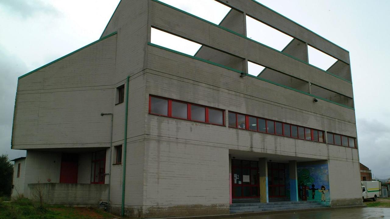 La scuola di Maria Rocca allagata durante l'alluvione del 2013