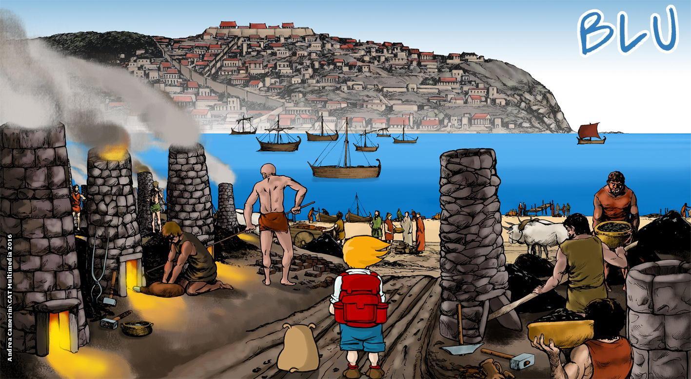 Un'immagine del cartoon di Andrea Camerini