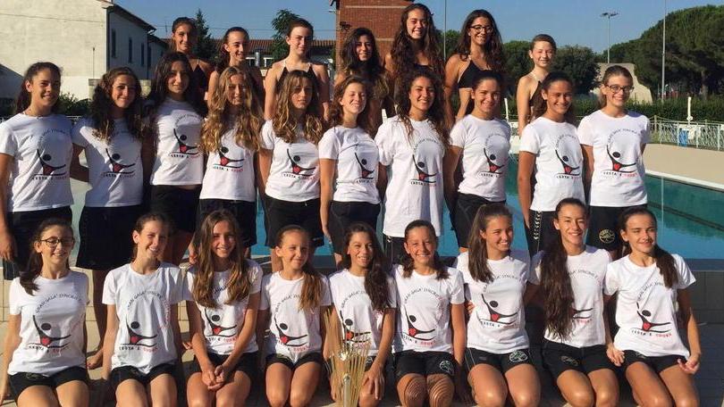 Le sincro juniores si ricoprono d’oro