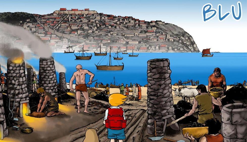 Storia e bellezza narrati dal cartoon di Andrea Camerini