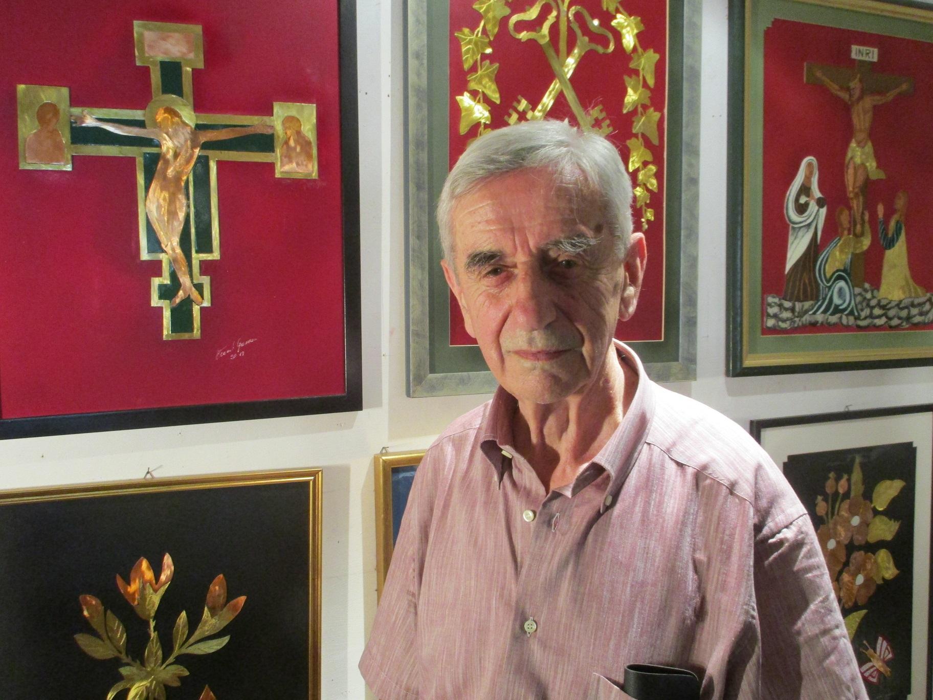 L'artista Giovanni Ticciati