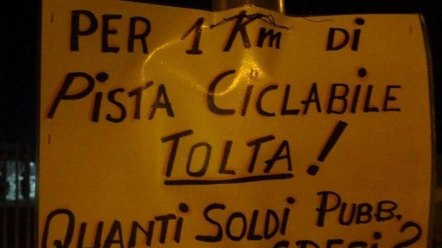 Protesta per i lavori sull’Aurelia