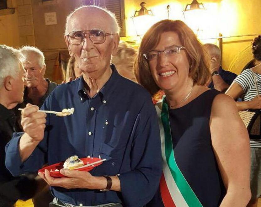Festa in piazza per Giuliano Giuliani