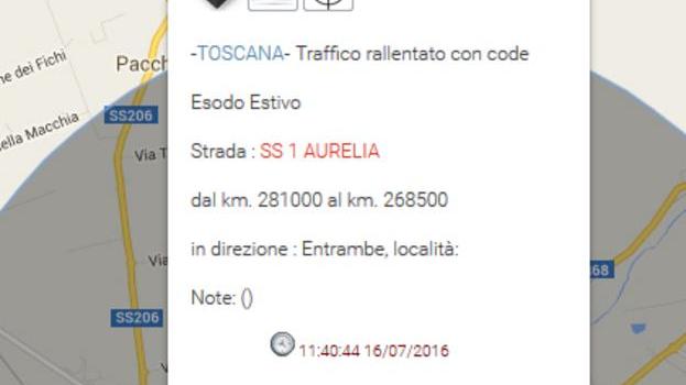 La mezza verità di Anas disagi per l’esodo estivo