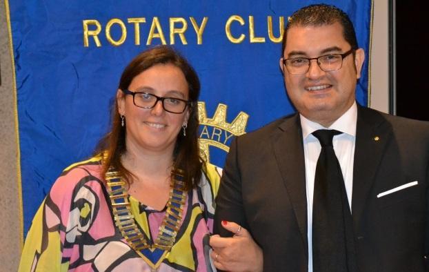 Rotary, Mirabelli passa il collare ad Alessandra Viglino