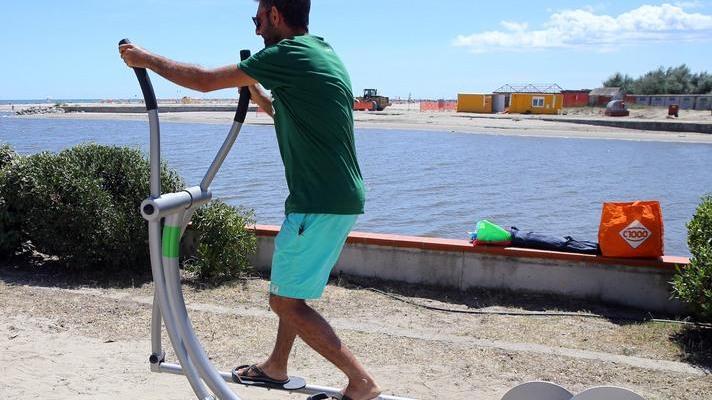 Spunta l’area fitness e le polemiche viaggiano in rete