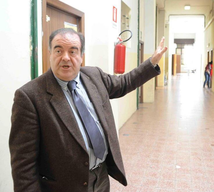 Il preside dell'istituto Einaudi di via Pacinotti, Giovanni Marruchi (foto Gori)