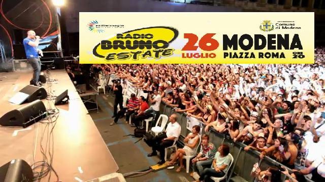 Radio Bruno Estate 2016 a Modena: i cantanti del momento il 26 luglio in piazza Roma - Ascolta le loro canzoni