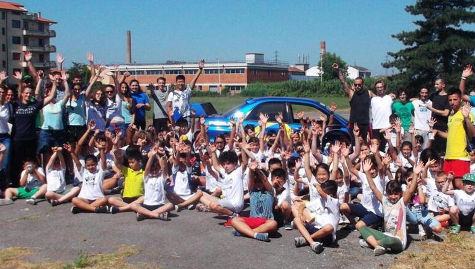 Una giornata coi campioni per i ragazzi del centro estivo 