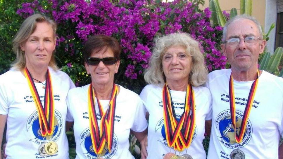 Mondiali retrorunning tante medaglie per gli atleti pisani