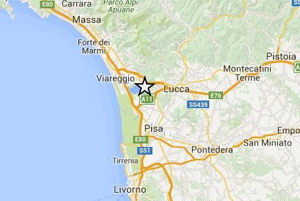 Terremoto a San Rossore, 2 scosse all’alba