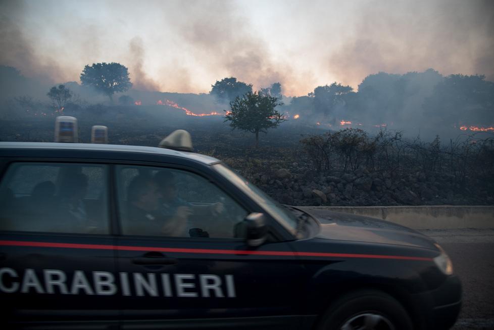Maxi-rogo nel Sud Sardegna, distrutti 1500 ettari di macchia e bosco