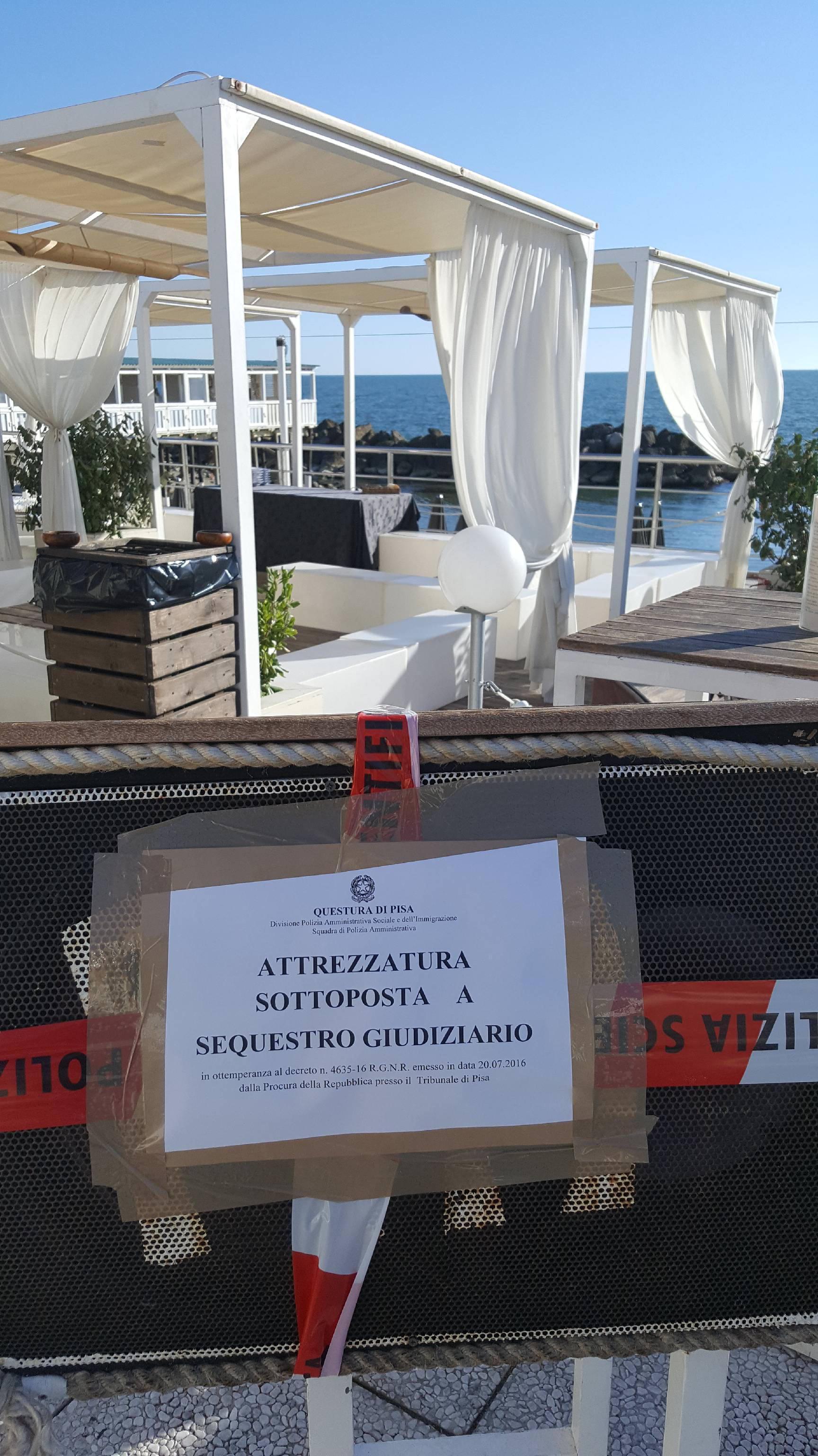 I sigilli al Bagno Pia