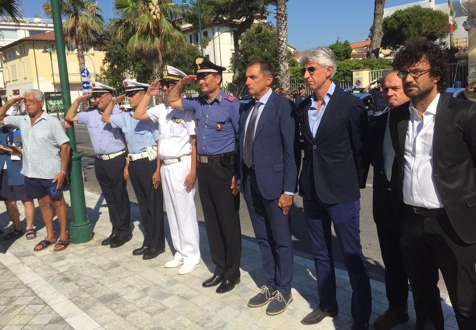 Forte dei Marmi non dimentica Paolo Borsellino