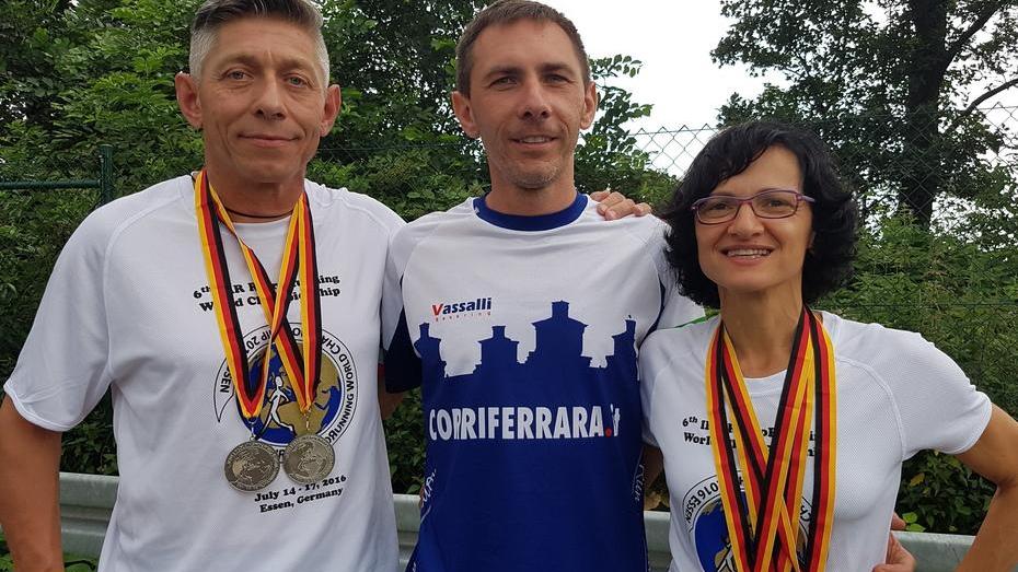 Cinque medaglie per i ferraresi ai Mondiali di Essen