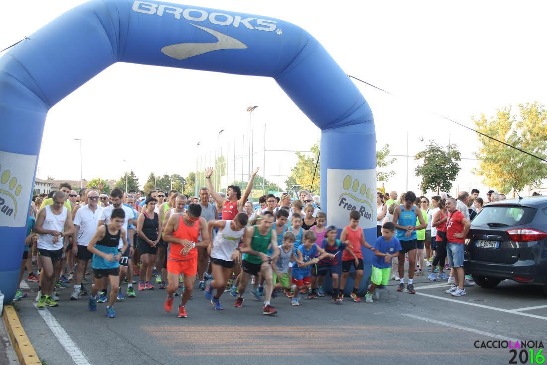 Cacciolarun, all'esordio ci sono oltre 400 podisti