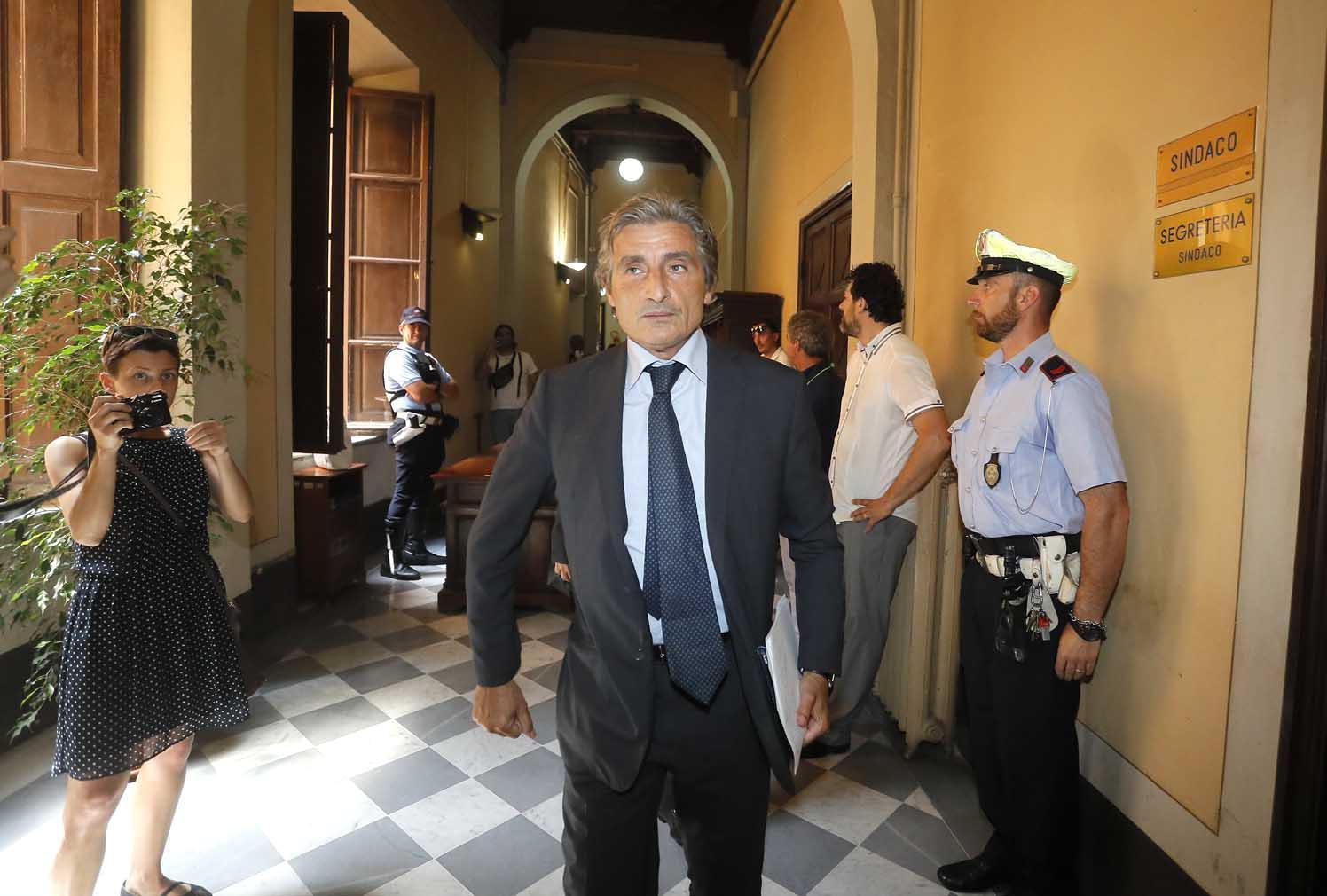 Il presidente del Pisa Fabio Petroni