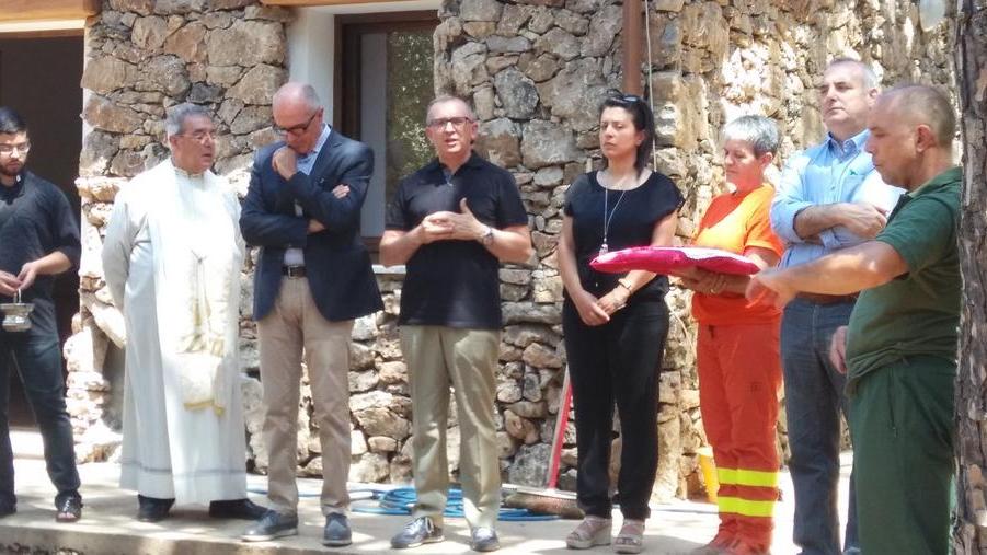 Nuova caserma di Forestas nella vallata del Pardu