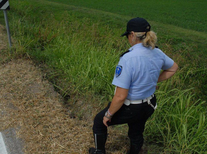 Un altro cedimento sulle strade bondenesi