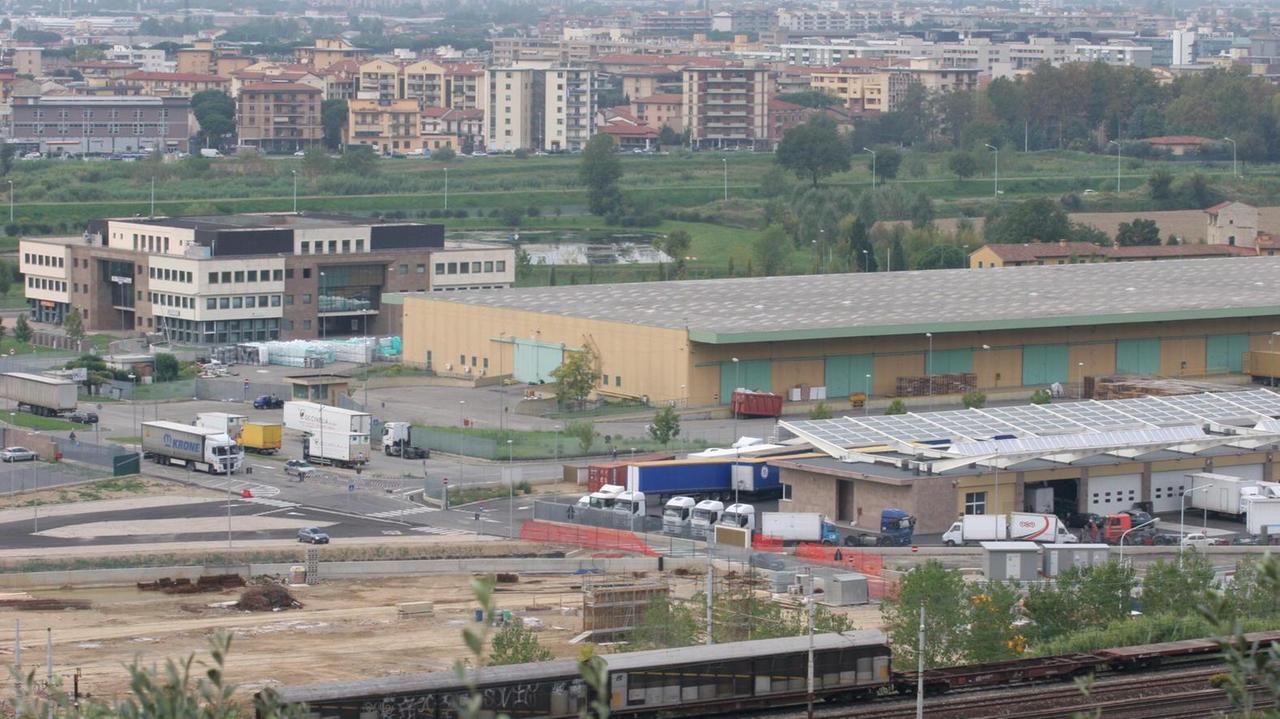 Una panoramica di Interporto (foto Batavia)