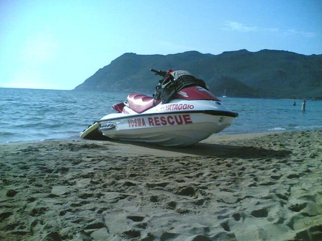 Una moto d'acqua
