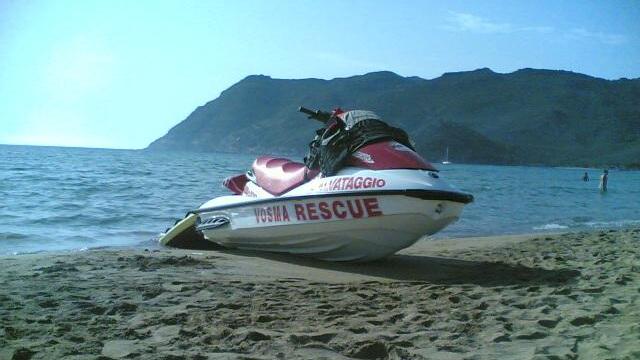 Una moto d'acqua