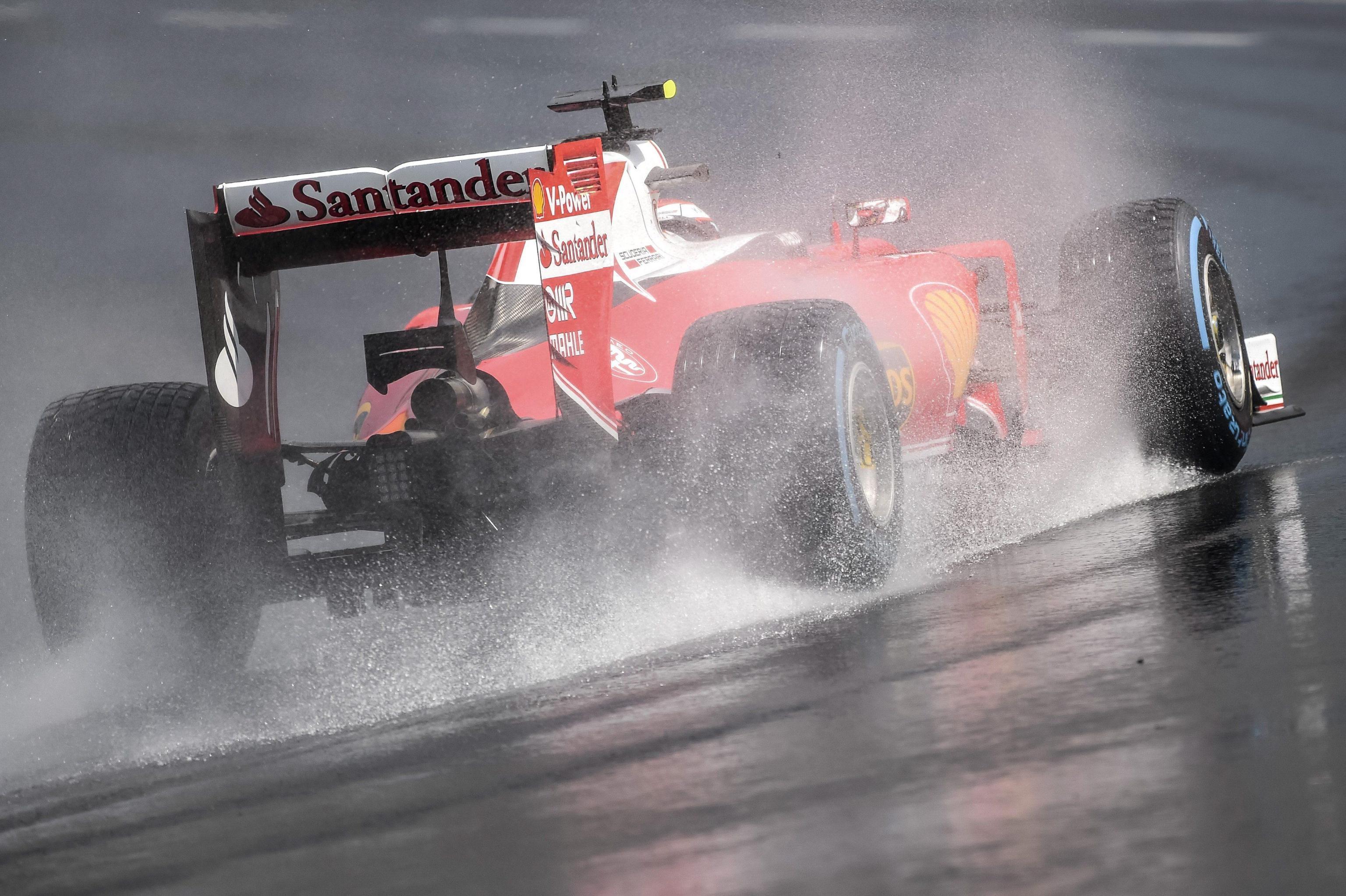 La Ferrari di Vettel