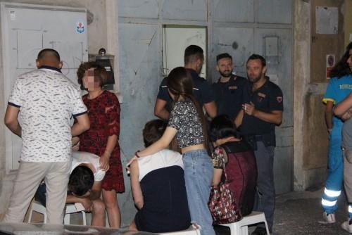 I familiari della vittima (foto Batavia)