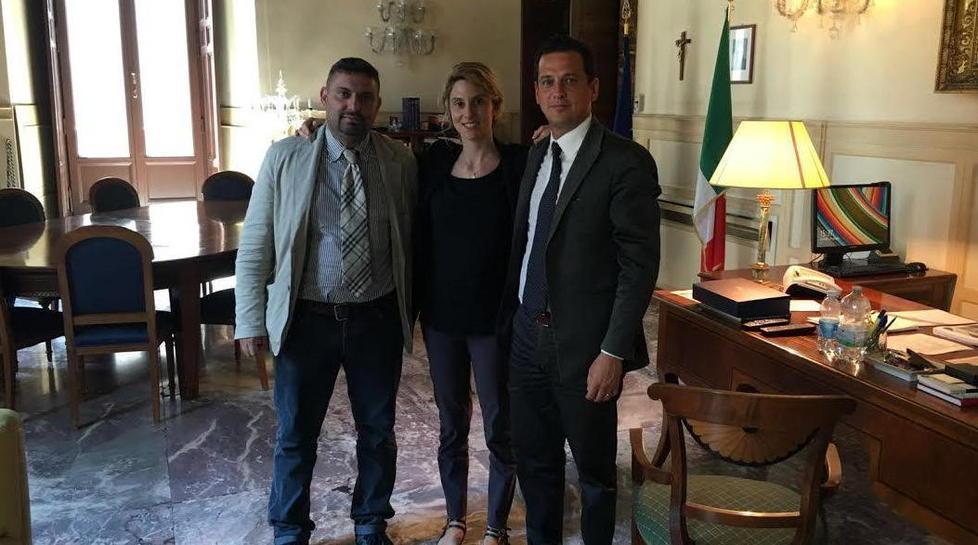 Guelfi e Porcaro dalla ministra 