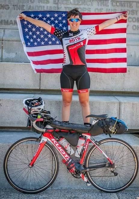 Corli, un’avventura straordinaria «I miei States in bici» 