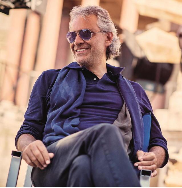Anche Bocelli fra gli amici dei concerti 