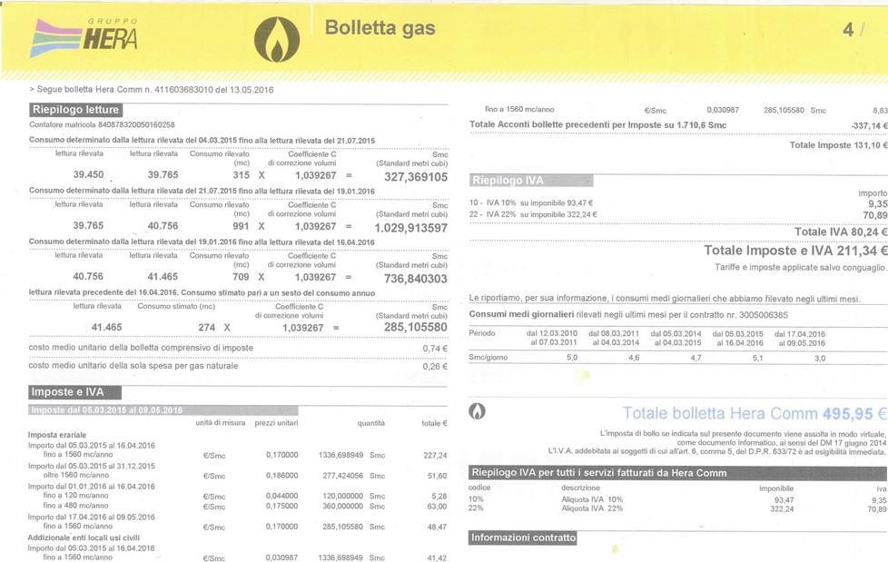 Più efficienza e investimenti gli obiettivi vanno in bolletta