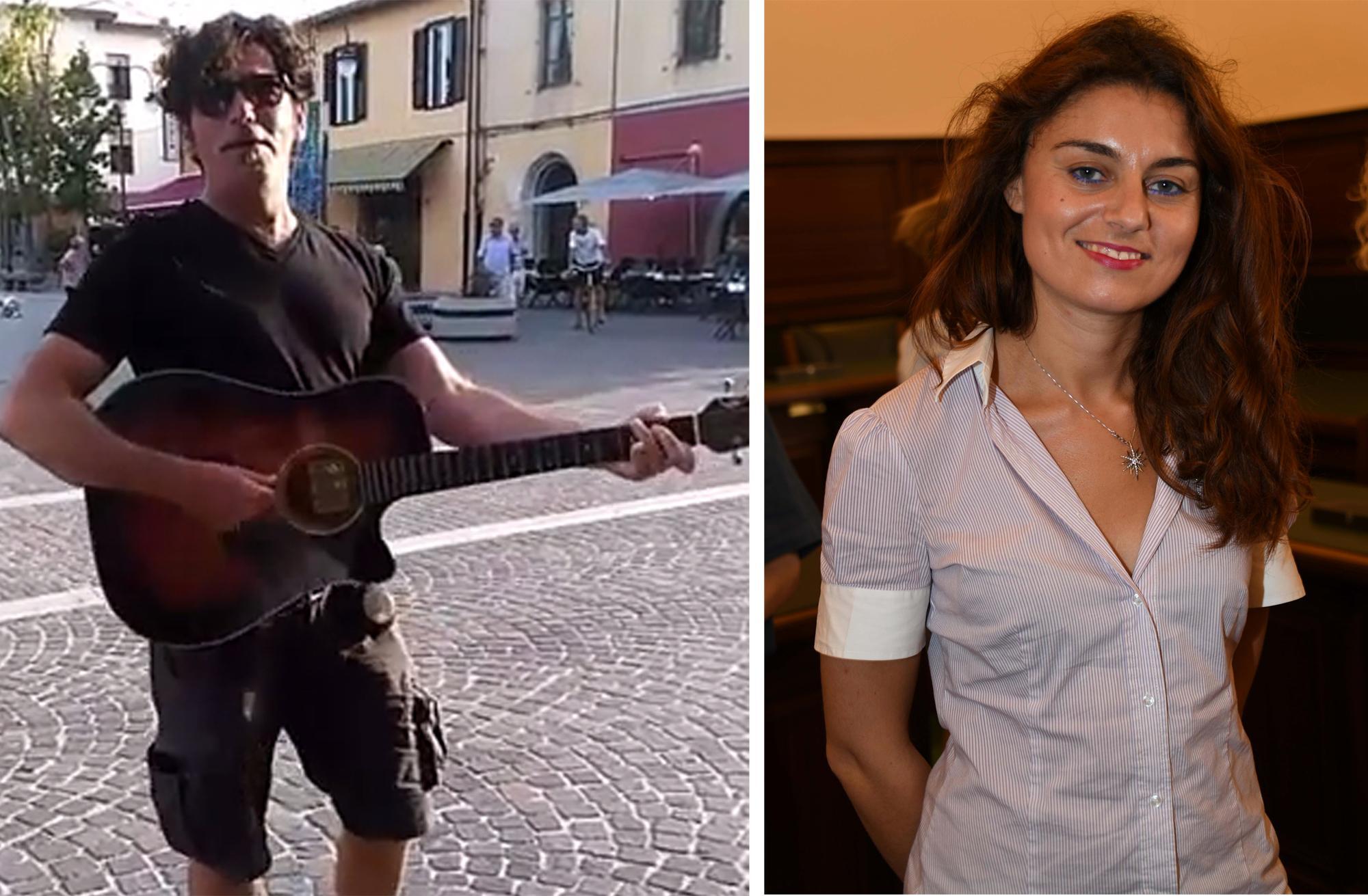 Bobo Rondelli e la sindaca Susanna Ceccardi
