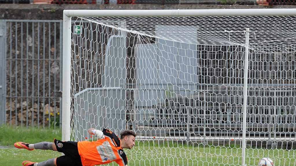 Il portiere Barsottini è uno dei pochi rimasti dalla stagione scorsa