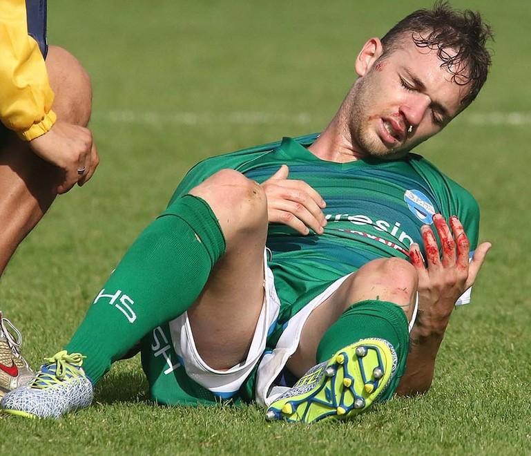 Lazzari ha subìto più falli che in tutta la Lega Pro 