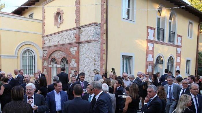 Il piazzale esterno di Data Medica (foto Nucci)