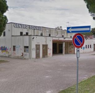 Il centro sociale in abbandono 