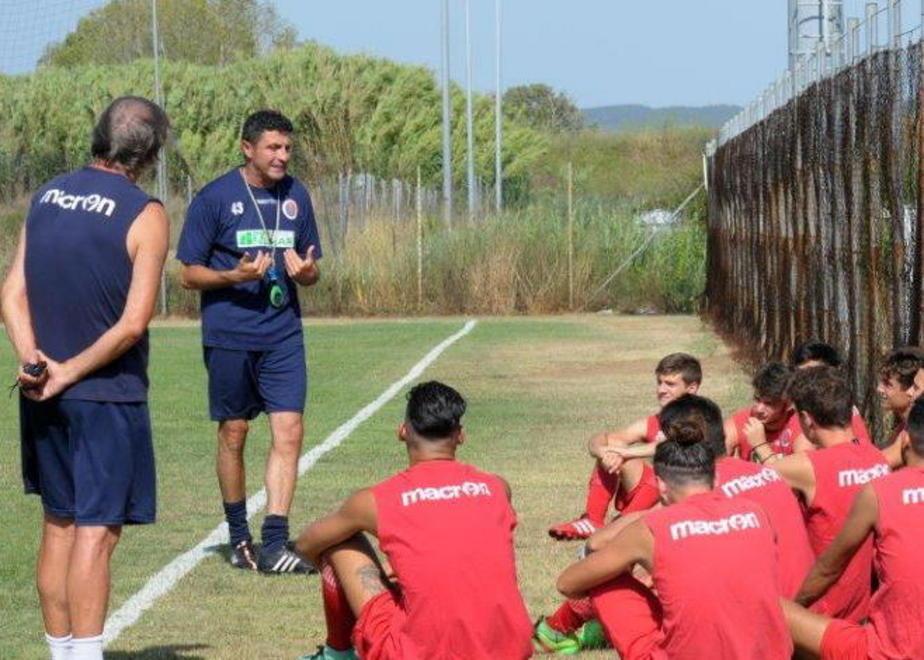 Prime sedute di allenamento