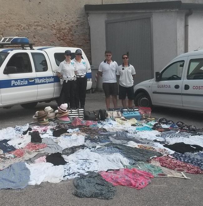 Abusivismo commerciale Operazione interforze 