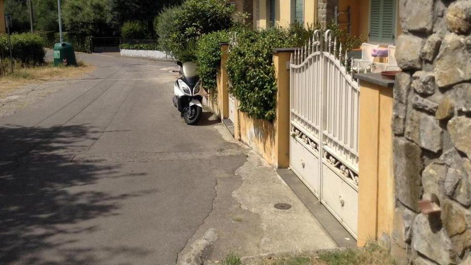 via di Vainella a Figline (Foto Batavia)