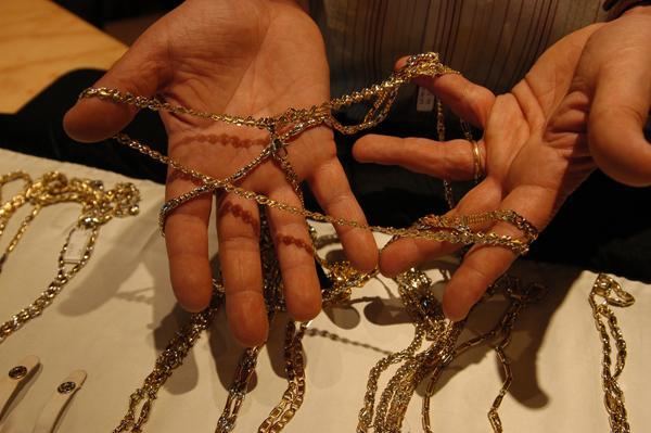 Una foto simbolo di gioielli